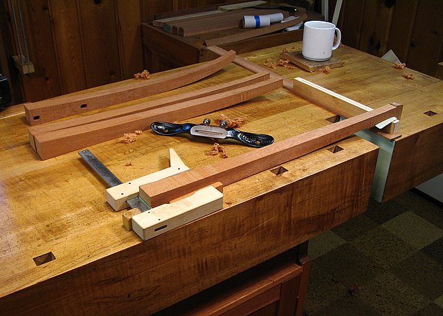 Spokeshaving Legs to Finish